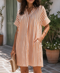 Stripe Mini Dress