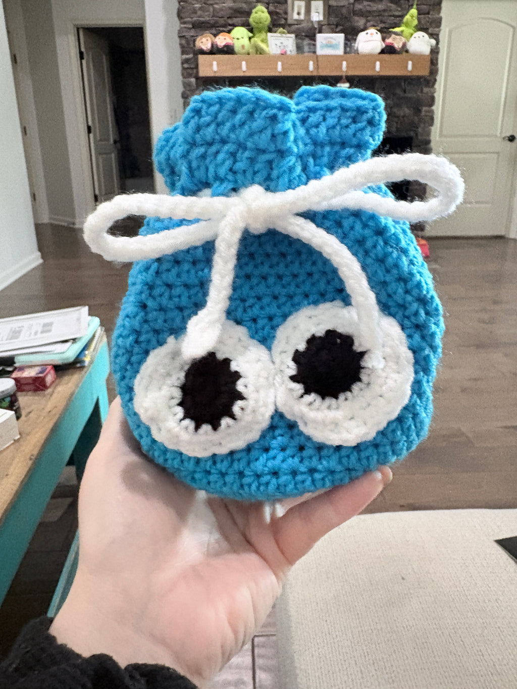 Blue Monster Cookie Matching Game