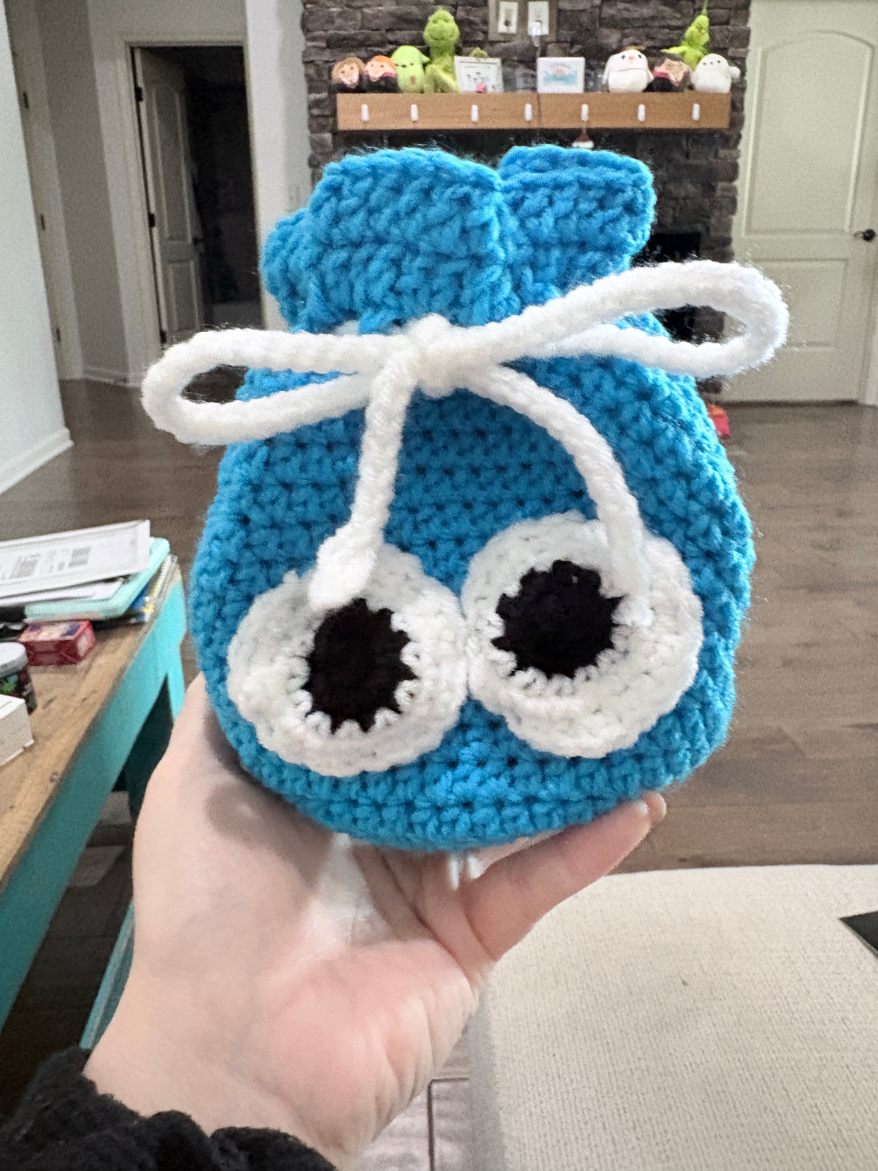 Blue Monster Cookie Matching Game