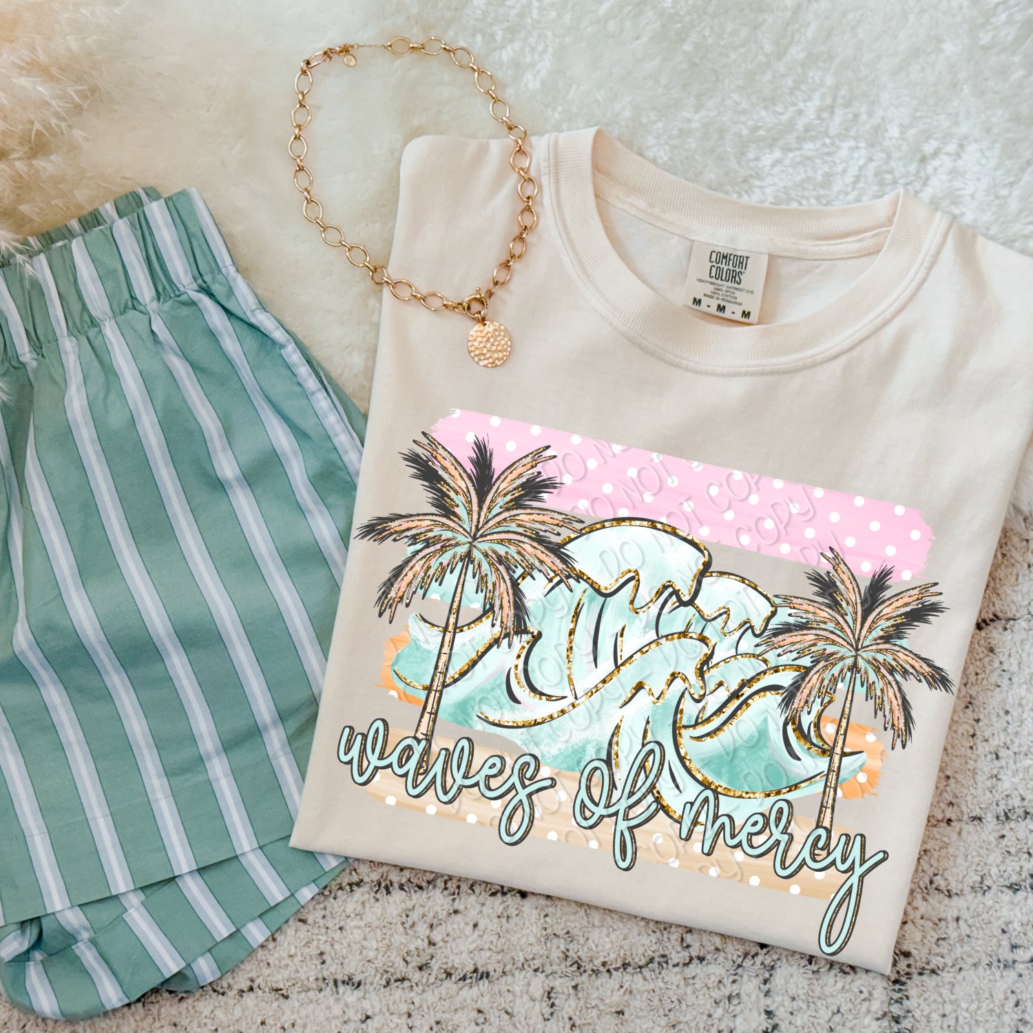 Waves of Mercy Graphic Tee